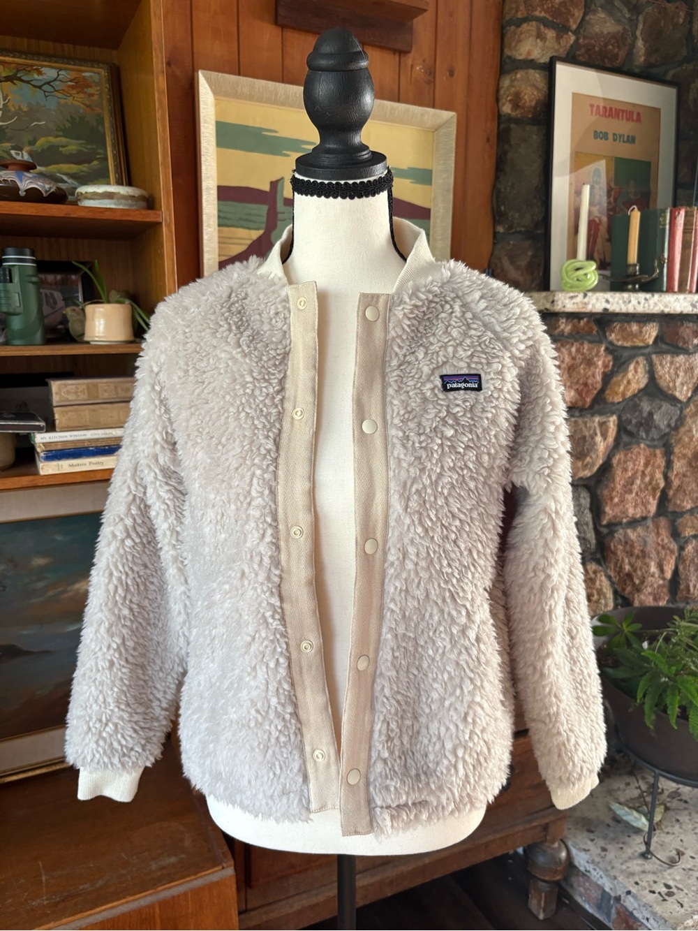 Gorpcore Patagonia Retro-X Bomber Fleece Jacket Natural Cream S Granola Girl